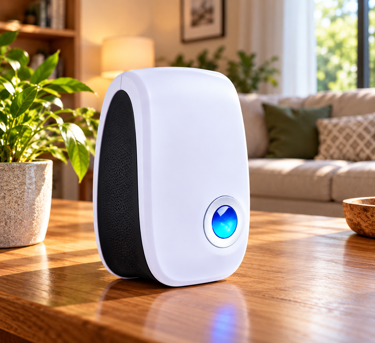Répulsif à Ultrasons Anti-Nuisibles pour Maison – Souris, Cafards, Moustiques et Insectes – Usage Intérieur 100–240 V