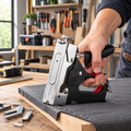 Pistolet à clous manuel 4-en-1 pour bricolage et menuiserie
