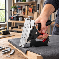 Pistolet à clous manuel 4-en-1 pour bricolage et menuiserie
