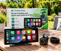 Écran CarPlay sans fil 10,26" avec caméra 4K et caméra arrière AHD 1080P