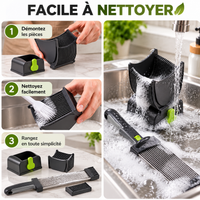 Trancheuse Manuelle en Acier Inoxydable – Coupe 2 et 4 mm – Viande & Aliments – Multifonctions