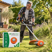 Tête de Débroussailleuse en Acier – Lame Rotative pour Herbes Hautes, Broussailles et Entretien du Jardin