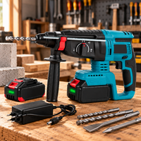 Perforateur Burineur Sans Fil 18V Brushless SDS Plus – 4 Modes, 4500 tr/min, Perçage jusqu’à 26 mm