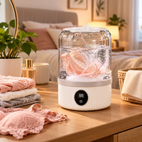 Mini Lave-Linge Portable Rechargeable – Sous-Vêtements, Chaussettes & Petits Vêtements