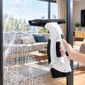 Aspirateur de Vitres Sans Fil 20W – Nettoyeur de Vitres avec Pulvérisateur, Aspiration 2000 Pa, Réservoir 150 ml et Batterie 2200 mAh