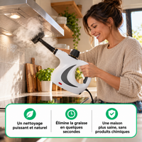 Nettoyeur Vapeur Électrique 1050 W 3,5 Bar – Nettoyeur à Main Multi-Surfaces pour Maison