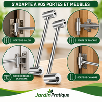 Clé de Réglage Double Tête pour Charnières de Porte – Outil d’Alignement