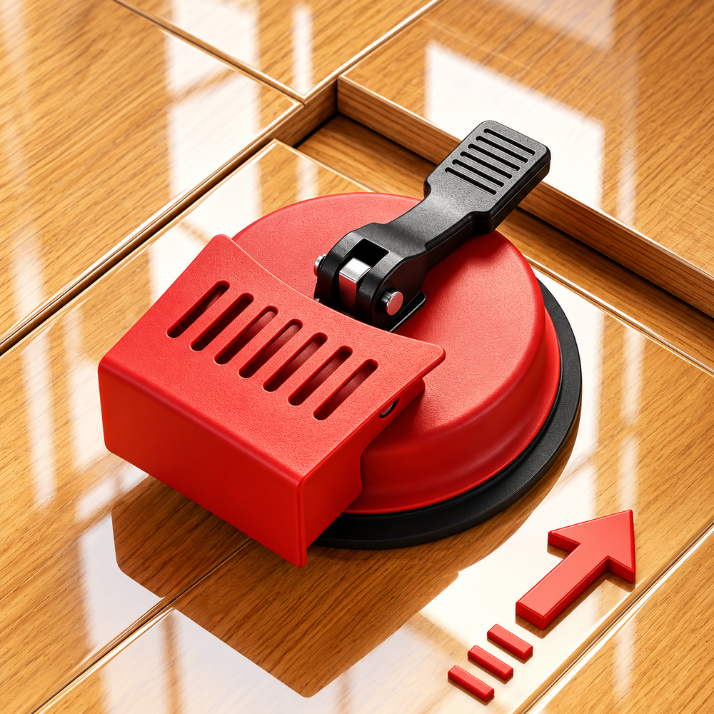 Outil de Réparation pour Parquet Stratifié avec Ventouse – Rapproche Joints et Lames de Sol