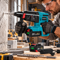 Perforateur Burineur Sans Fil 18V Brushless SDS Plus – 4 Modes, 4500 tr/min, Perçage jusqu’à 26 mm