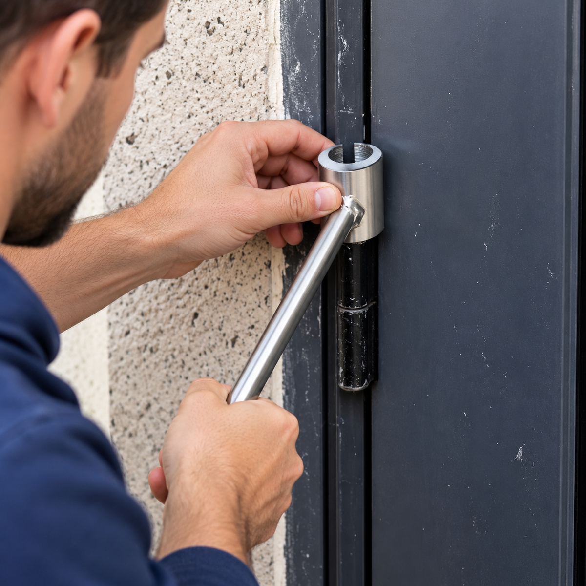 Clé de Réglage Double Tête pour Charnières de Porte – Outil d’Alignement