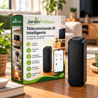 Télécommande IR Intelligente 3.0 – Contrôleur 360° pour TV, Climatisation et Appareils Infrarouges